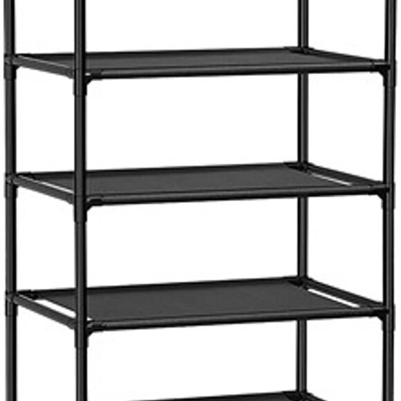 NEW 10 Tiers Shoe Rack 20-25 Pairs Sturdy Shoe Shelf - Picture 3 of 9